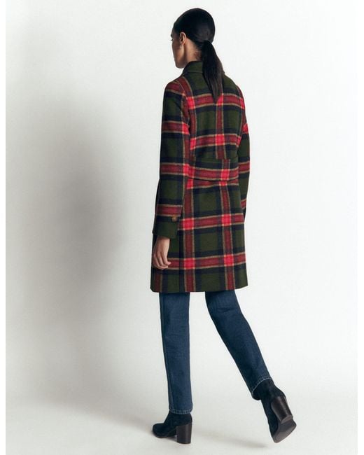 Boden Brown Aylesford Wool Coat