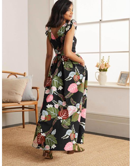 Andrea Frill Sleeve Maxi Dress 