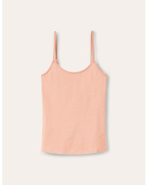 Boden Pink Plain Cami Top