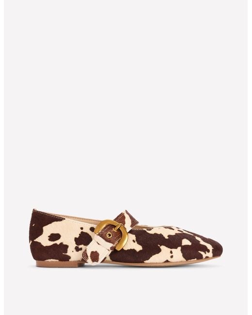 Boden White Kylie Flat Buckle Mary Janes