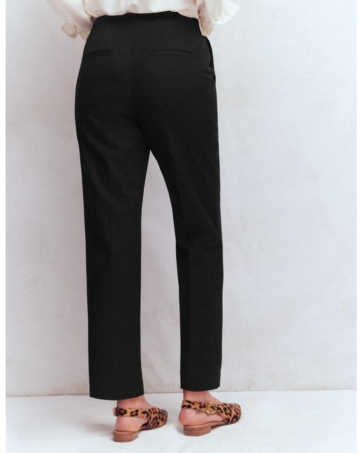 Boden Red Slim Leg Cotton Pants