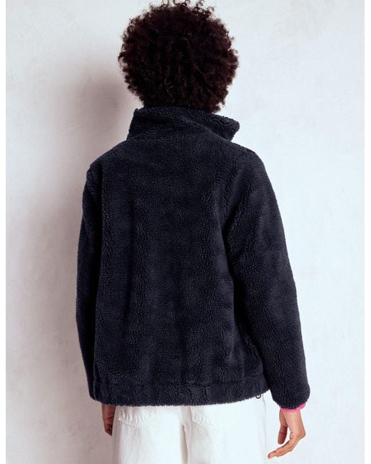 Boden Blue Westminster Borg Jacket