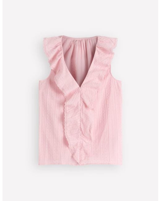 Boden Green Eliza Sleeveless Top