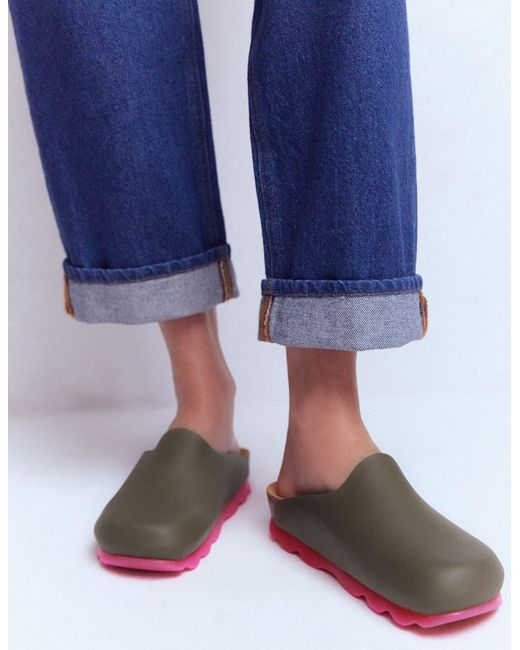 Boden Multicolor Lyla Colour Block Clogs