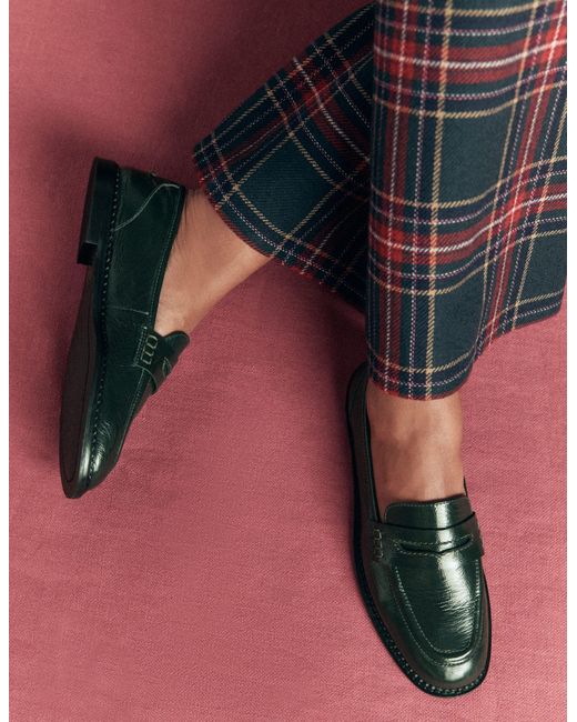 Boden Green Nya Penny Loafers