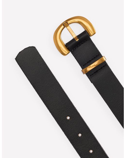 Boden Black Chunky Buckle Belt