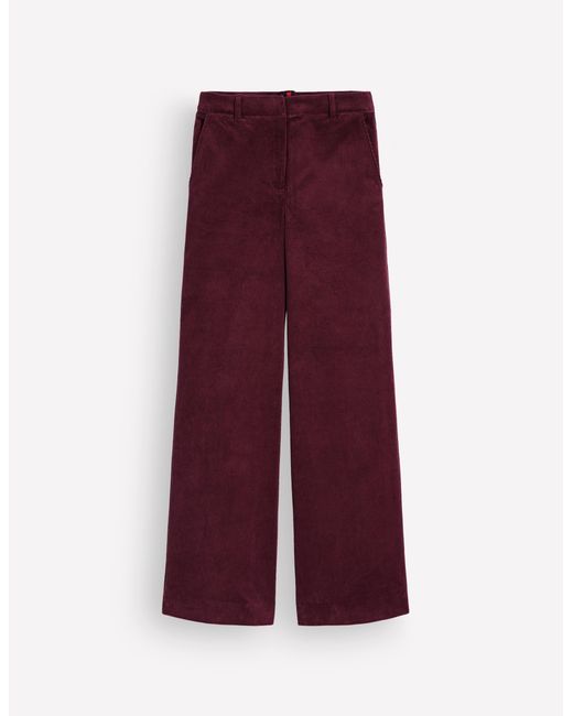 Boden Red Belgravia Cord Pants