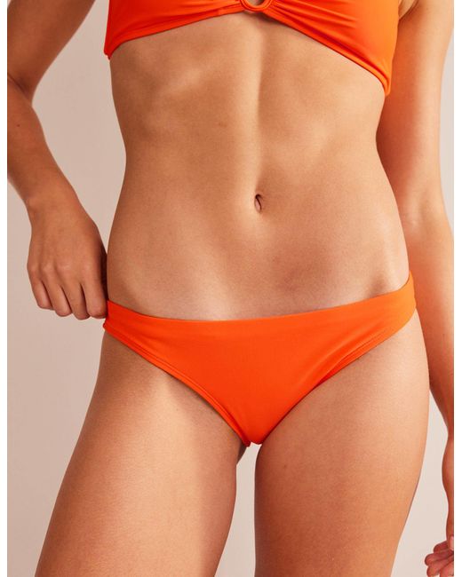 Boden Pink Classic Bikini Bottoms