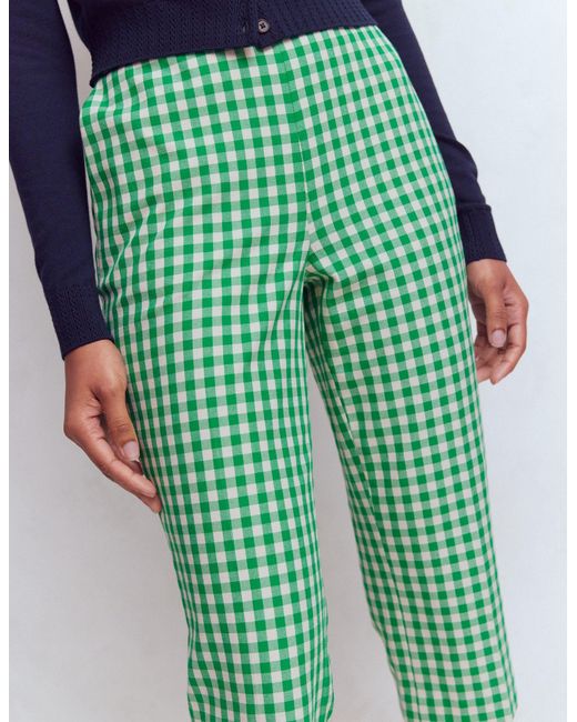 Boden Blue Capri Trousers