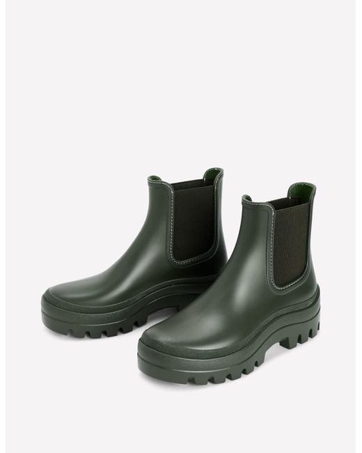 Boden Green Chunky Chelsea Wellie Boots