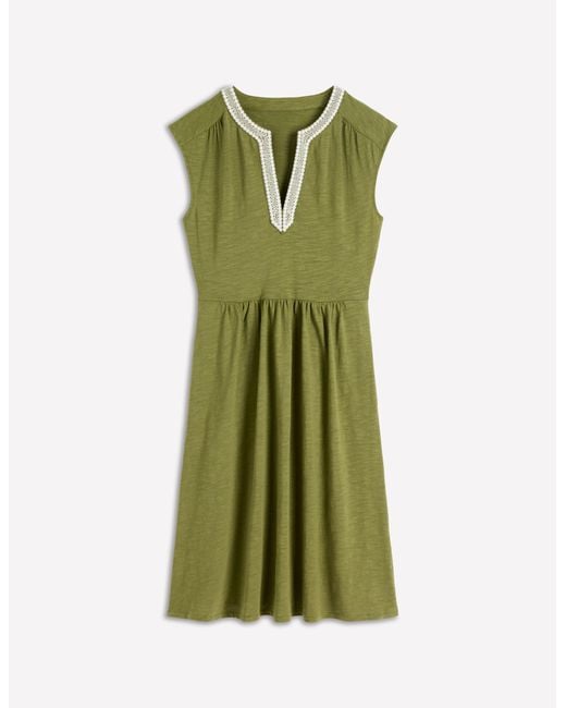 Boden Green May Jersey Short Dress