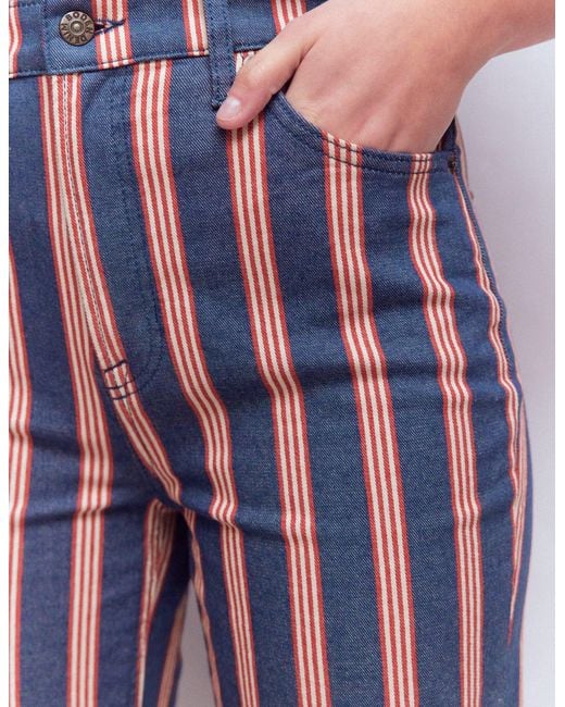 Boden White High Rise Straight Jeans