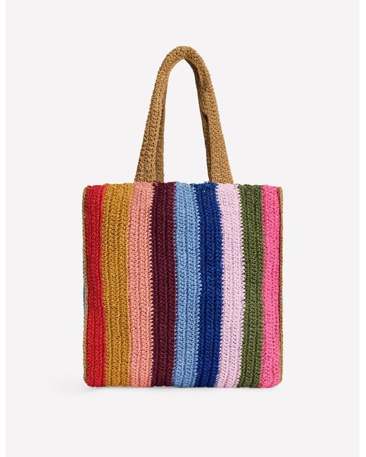 Boden Blue Shopper Tote