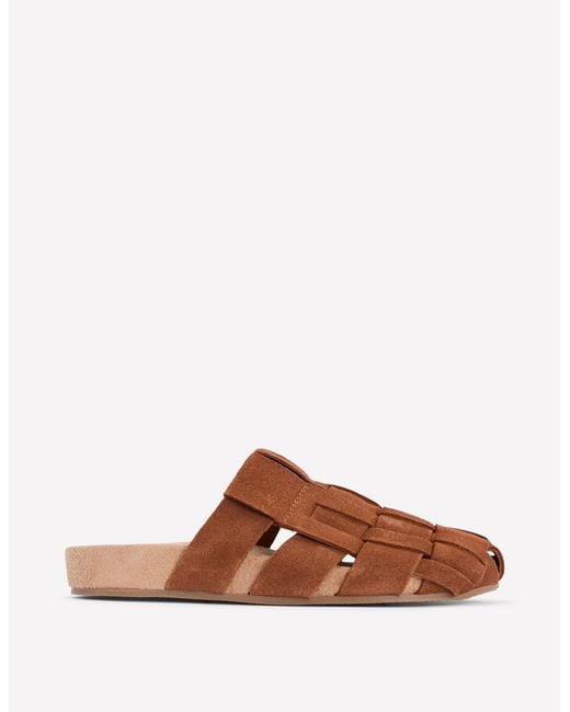 Boden Brown Loretta Multi Strap Clog