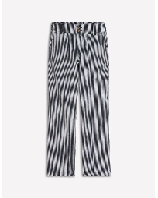 Boden Red Straight Leg Chino Trousers
