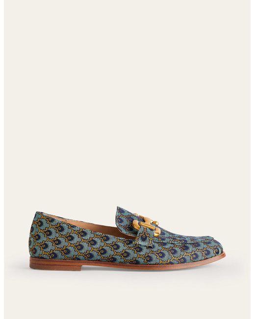 Boden Multicolor Iris Snaffle Loafers