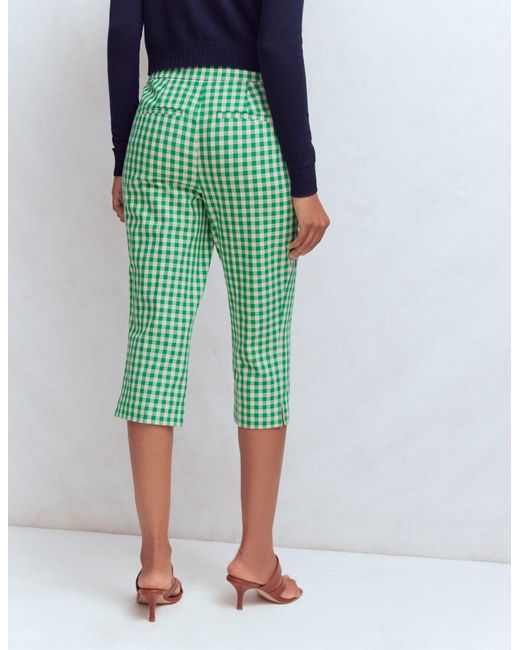 Boden Blue Capri Trousers