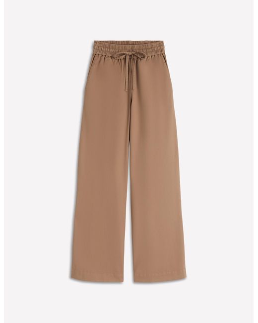 Boden Blue Greenwich Tie Waist Trousers