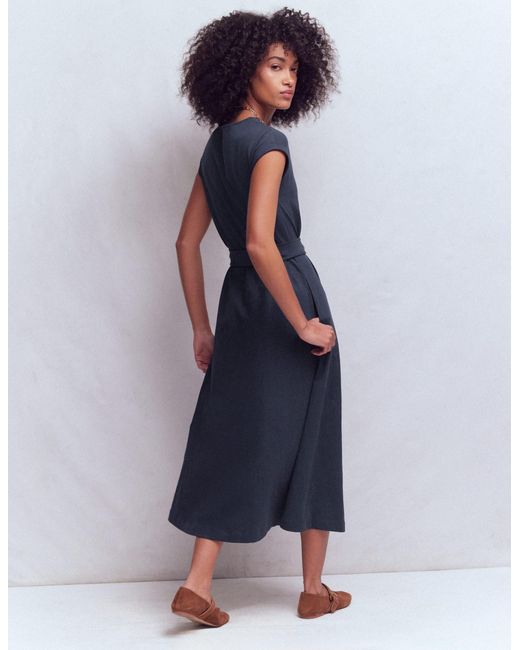 Boden Blue Eve Jersey Midi Dress
