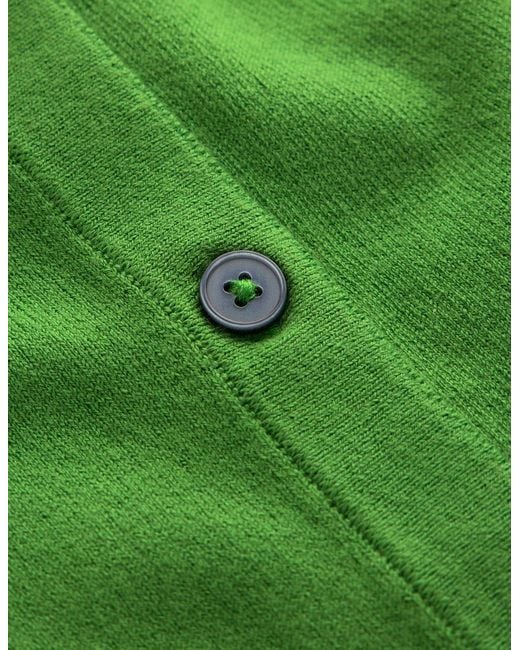 Boden Green Melina Ruffle Knitted Dress