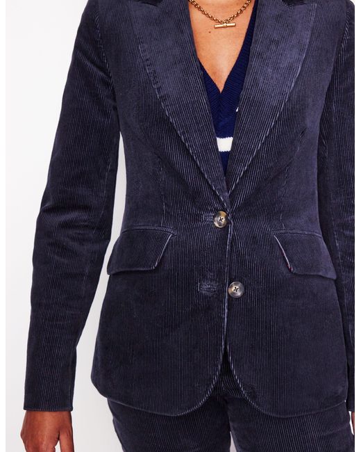 Boden Blue Marylebone Cord Blazer