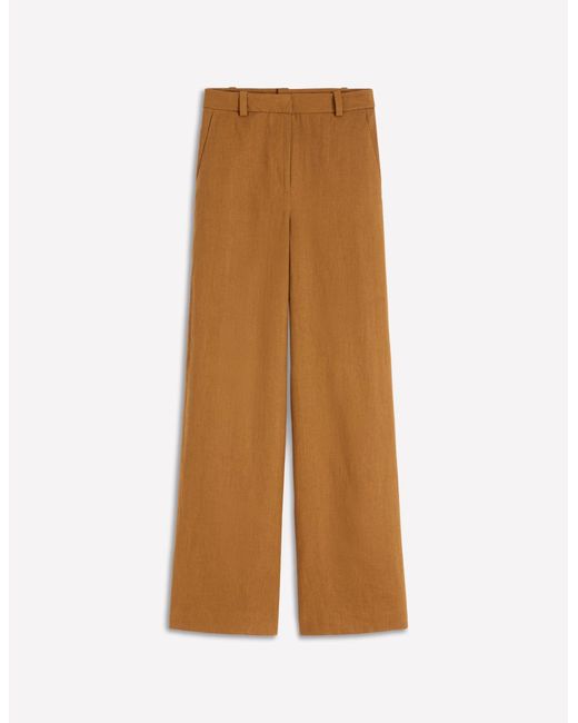 Boden Blue Belgravia Linen Trousers