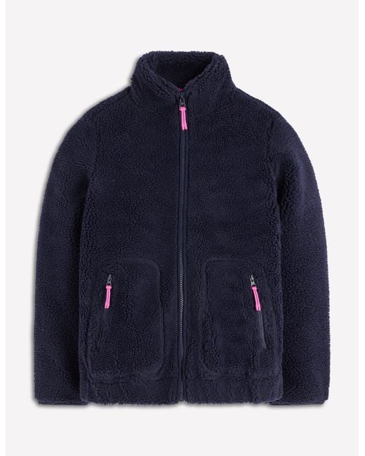 Boden Blue Westminster Borg Jacket