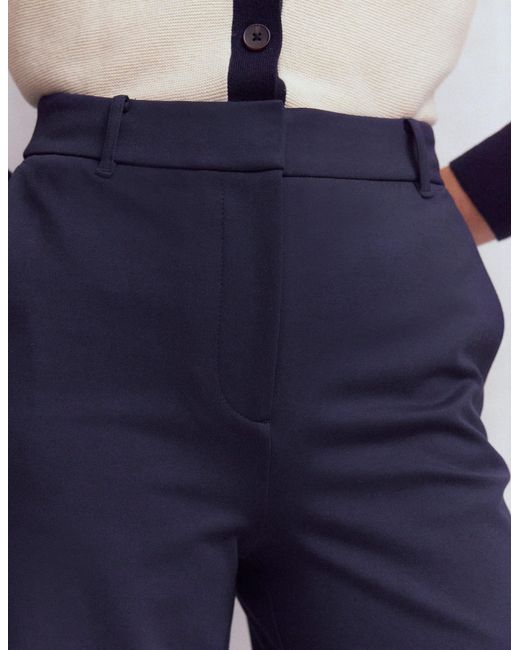 Boden Blue Belgravia Ponte Trousers