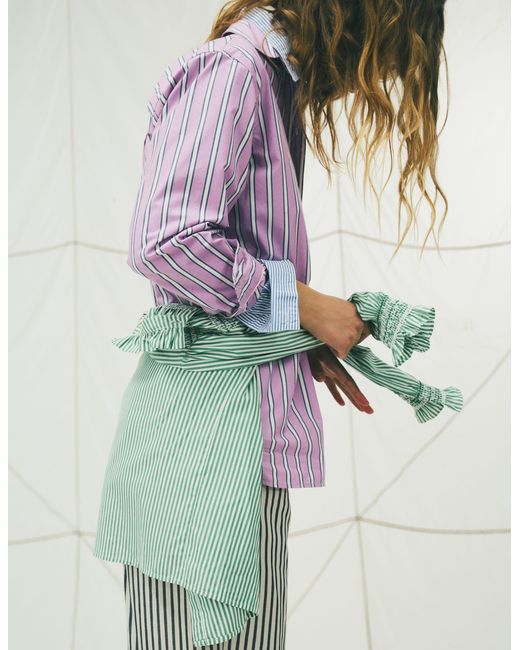 Boden Multicolor Sadie Relaxed Cotton Shirt