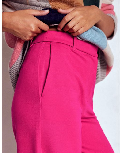 Boden Pink Belgravia Ponte-Hose