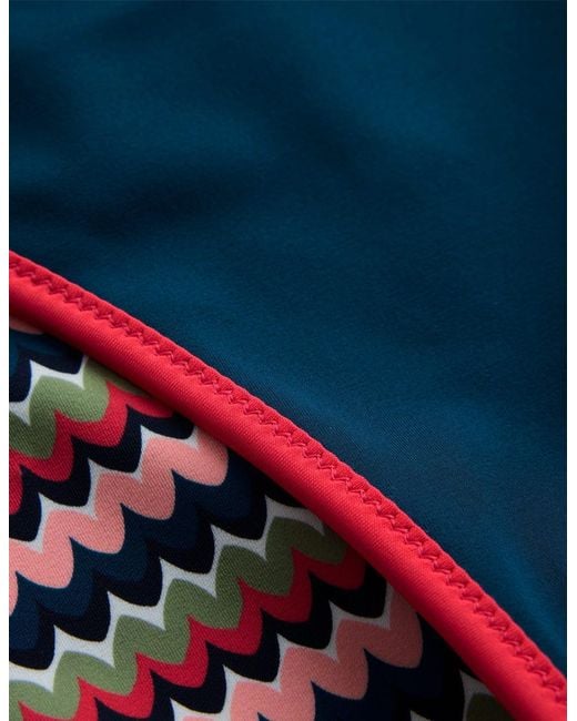 Boden Red Symi Reversible Bikini Bottoms