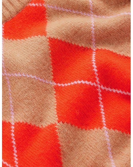 Boden Red Ariadne Wool Blend Sweater