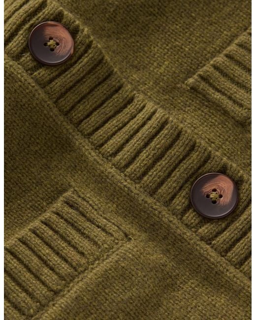 Boden Green Marta Merino Wool Cardigan