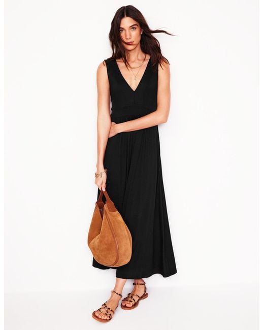 Boden Olympia Jersey Maxi Dress in White | Lyst Boden Olympia Jersey Maxi Dress in White | Lyst