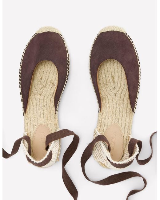 Boden Brown Cassie Flat Espadrilles