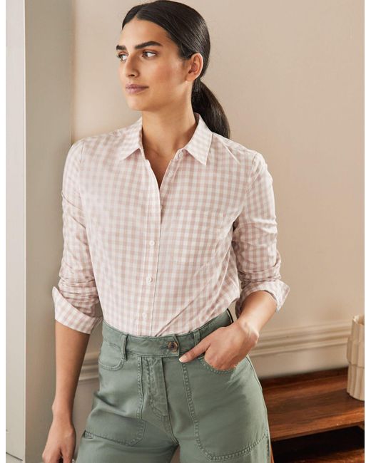 boden gingham shirt