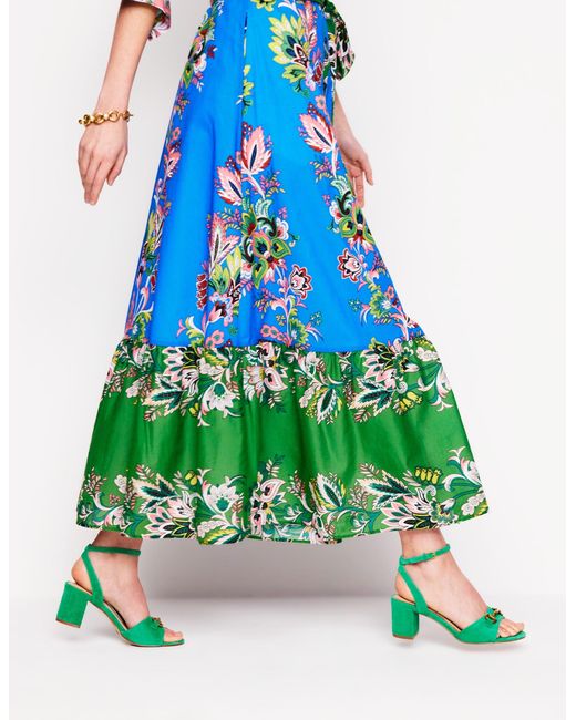 Boden Green Iris Sandalen Mit Trensendetail Und Blockabsatz