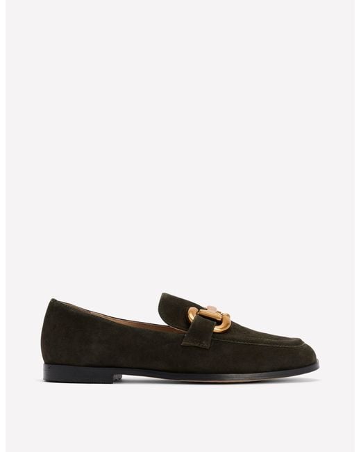 Boden Black Iris Snaffle Loafers
