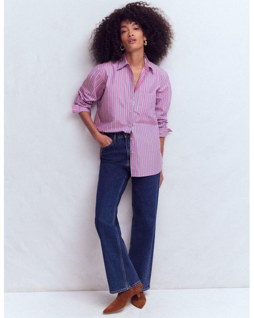 Boden Multicolor Sadie Relaxed Cotton Shirt