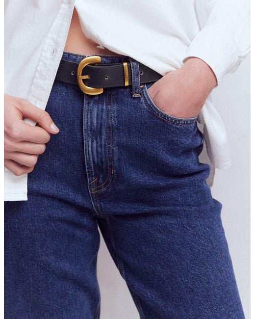 Boden Blue Chunky Hardware Belt