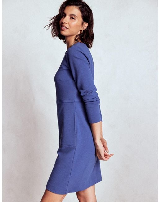 Boden Cornelia Ottoman Dress in Blue | Lyst