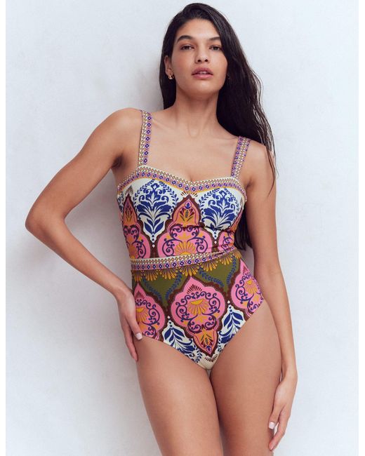 Boden Green Clean Sweetheart Swimsuit