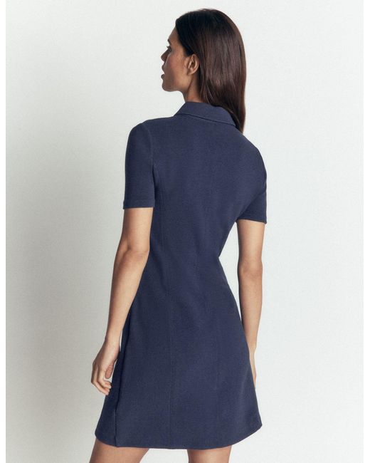 Boden Green Nia Short Sleeve Ottoman Dress