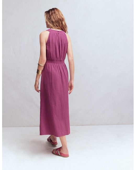 Boden Pink Daphne Double Cloth Dress