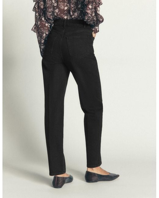 Boden Black Tapered Leg Jeans