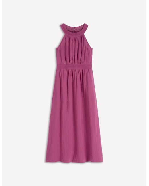 Boden Pink Daphne Double Cloth Dress