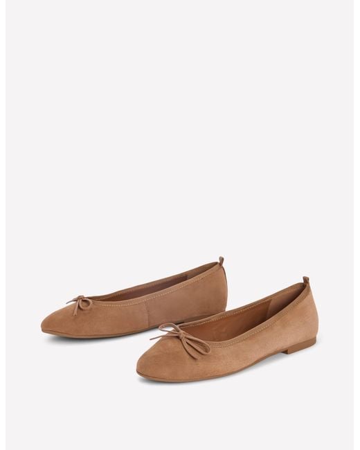 Boden Brown Patti Round Toe Ballet Flats