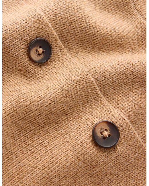 Boden Brown Joanna Fitted Knitted Jacket