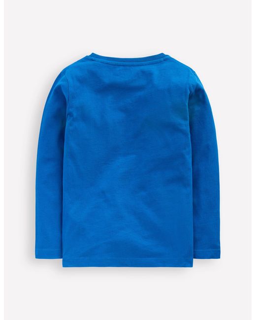 Top À Manches Longues Et Super Surpiqûres-Pingouin Bleu Directoire Boden pour homme en coloris Blue