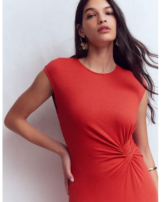 Boden Red Delilah Twist Short Dress